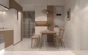 60㎡安顺路户型改造