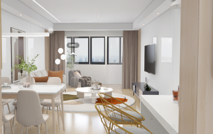 柳营路100㎡户型改造