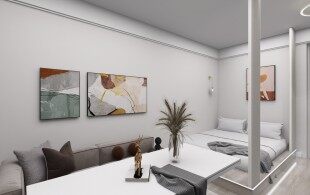 德悦路45㎡房屋改造