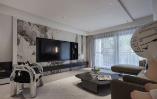 125平现代简约家装，与潮流共生，阅见理想栖居