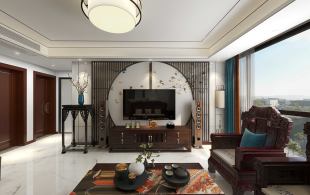 绿地和苑88㎡新中式
