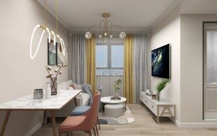 墨翠里75㎡毛坯设计