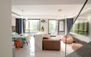 秋竹路104㎡老房翻新