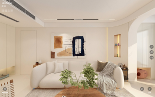 纯欲奶油风公寓，有了它才感觉岁月静好