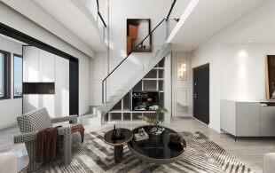 海阳路130㎡三房改造