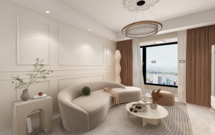 奉贤117平简约案例，一笔一画勾勒精致生活