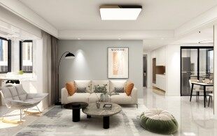 秋竹路120㎡户型改造