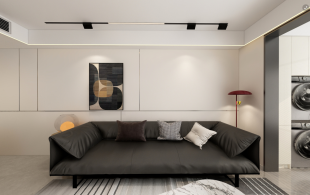 悦澜天地99平黑白简约，繁华都市的理想生活