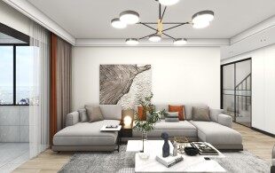 环庆中路125㎡户型改造