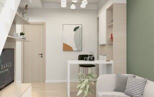 四达路80㎡婚房改造