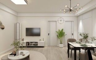 绿苑路84㎡老房改造