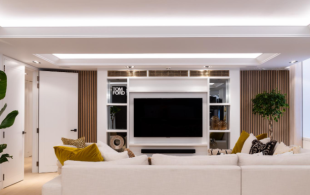 138m2现代轻奢风三口之家