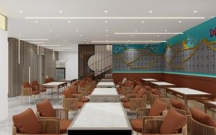 最新饭店设计装修案例，