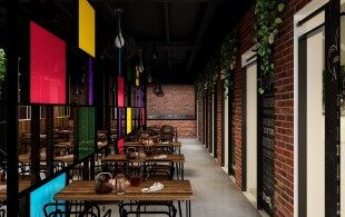 项目：牧羊人烤肉店设计装修案例