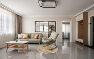 治愈冬季！75㎡北欧原木家化身阳光暖宅~