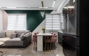 上海一家三口85㎡阳光新房｜一场空间革命