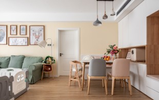 温暖依靠 | 上海110㎡四人三室两厅一家