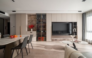 88㎡三室两厅还有大岛台？一家三口的品质生活！