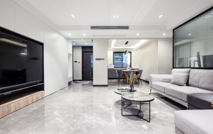 低预算打造145㎡时尚轻奢| 电竞90后夫妻的个性精致生活