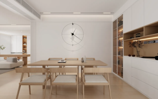 生活本不该复杂，极简就是一种艺术  项目：160平四居大平层装修设计案例