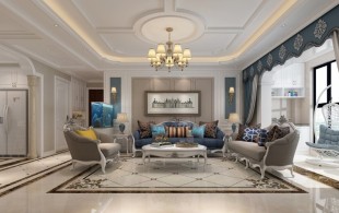 碧云新天地 160平简欧风格