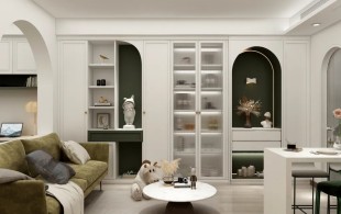 55㎡意式奶油风，为家注入高级感