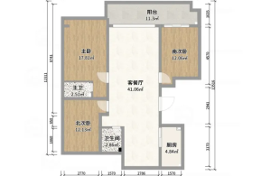 搬迁房 简单装修