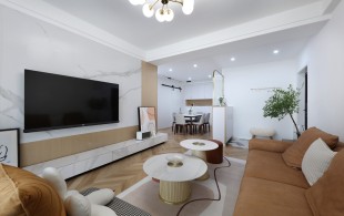 焦糖色绝美婚房