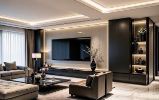 120平高级现代轻奢风格