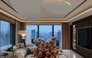 简洁大方的家庭装修案例