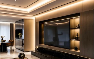 现代简约风多空间设计细节呈现