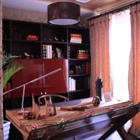 古典书房实景图