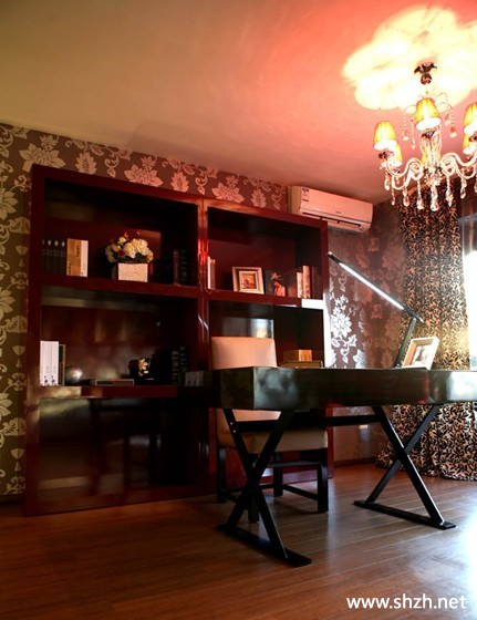 古典书房实景图