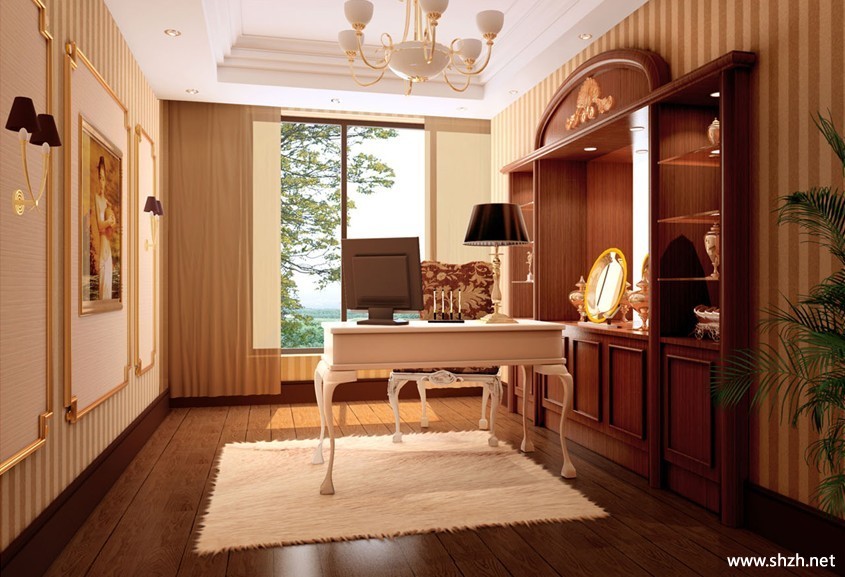 欧式书房