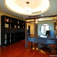 混搭书房效果图