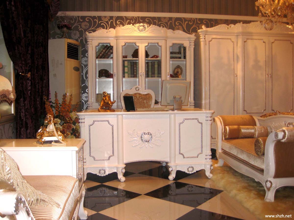 欧式书房实景图