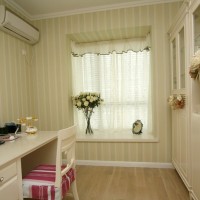 韩式书房家具实景图