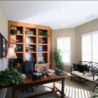 书房家具实景图