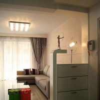 简约玄关实景图