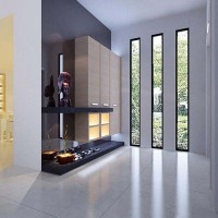 玄关家具效果图