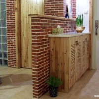 玄关家具实景图