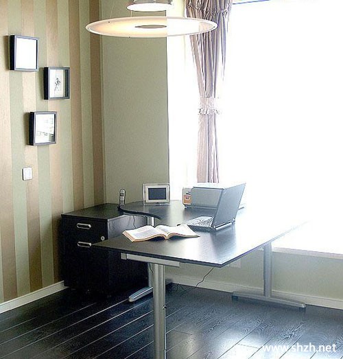 现代书房实景图