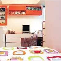壁橱写字台实景图
