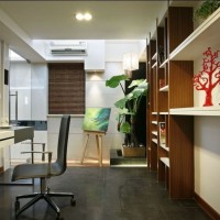 现代简约书房写字台