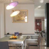 餐厅灯具装饰画