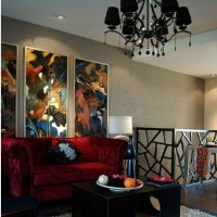 灯具茶几装饰画