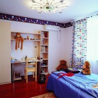 儿童房灯具实景图