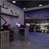 写字楼办公大厅效果图