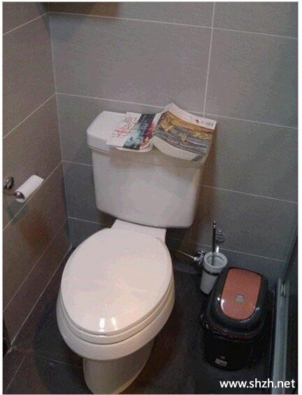 卫生间马桶实景图