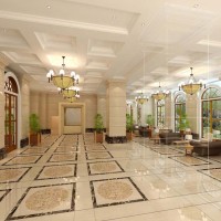 会所大堂效果图